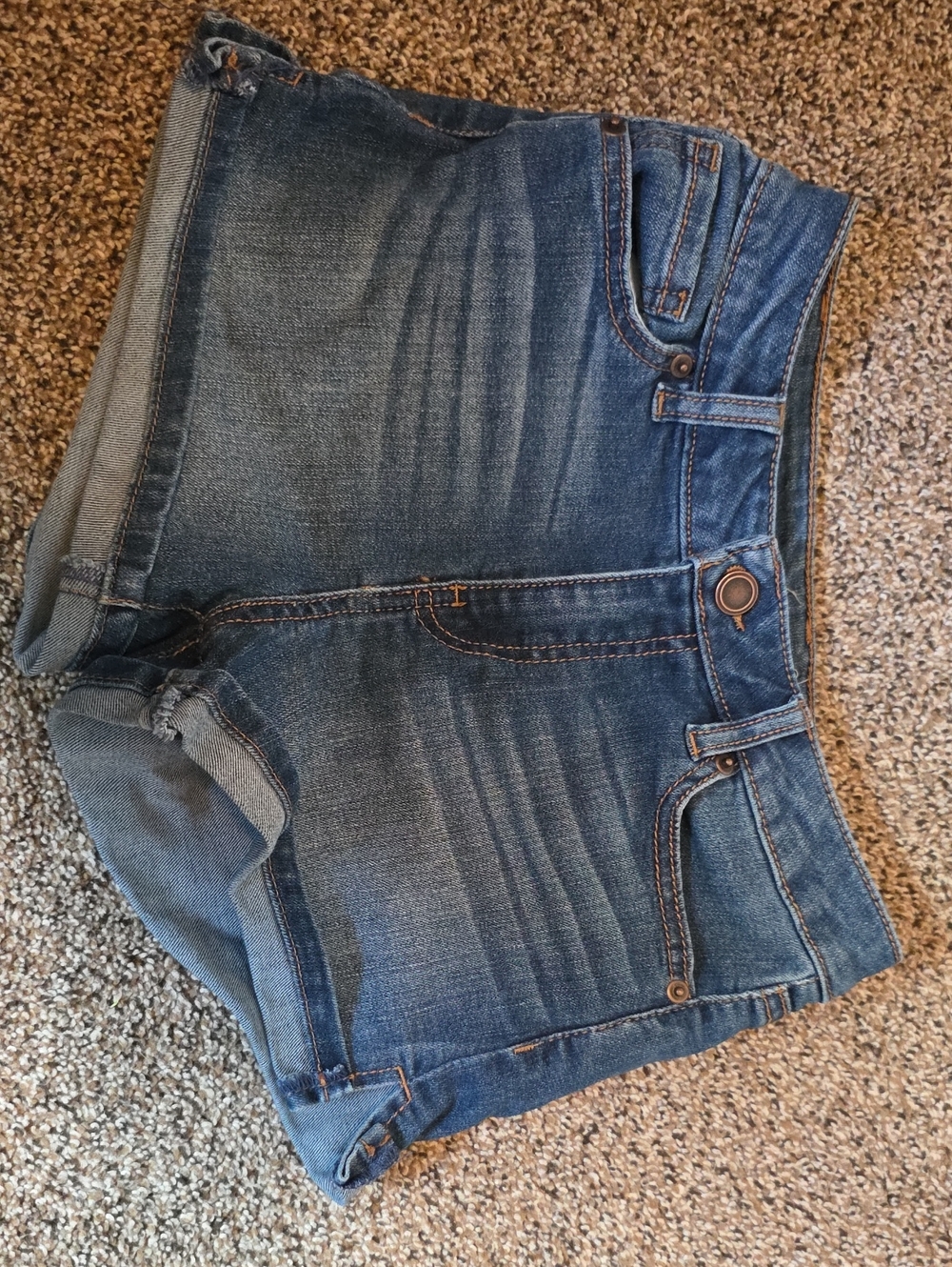 NWOT Copper Key Denim Girls Shorts Size 10